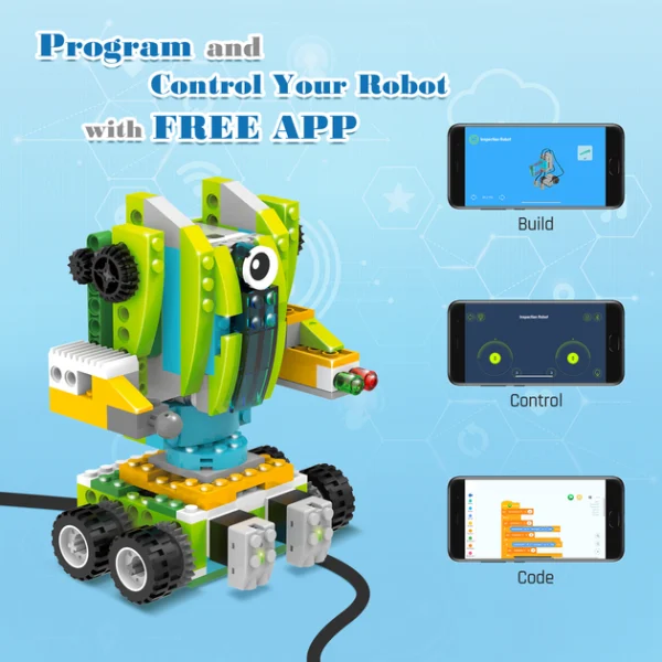 Robot Master PREMIUM Programmable Construction Set