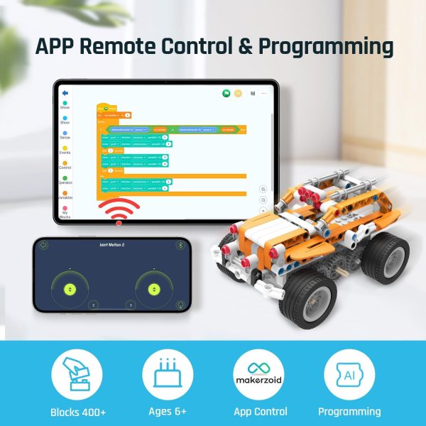 Superbot Educational Programmable Building Kit