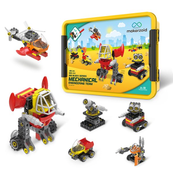 Mechanical Big Building Blocks Kit