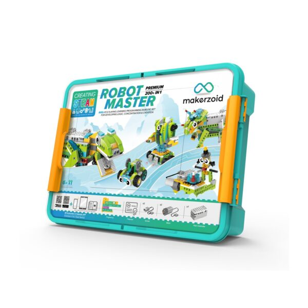 Robot Master PREMIUM Programmable Construction Set
