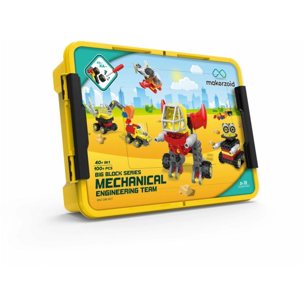 Mechanical construction set Big Building Blocks
