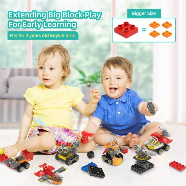 Mechanical construction set Big Building Blocks