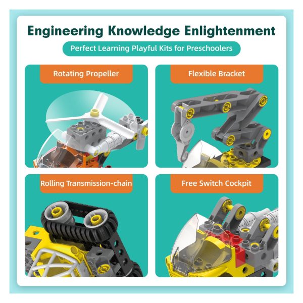 Mechanical construction set Big Building Blocks