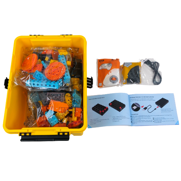 Big Building Blocks Construction Team- Mechanical construction set