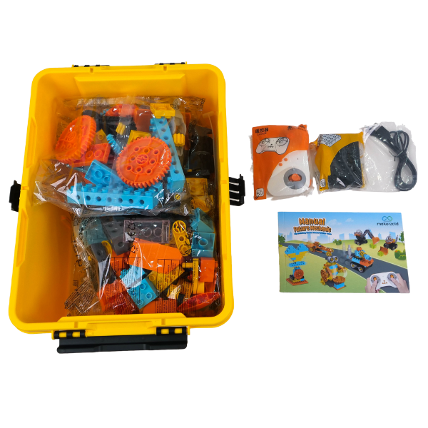Big Building Blocks Construction Team- Mechanical construction set
