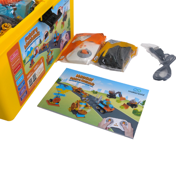 Big Building Blocks Construction Team- Mechanical construction set