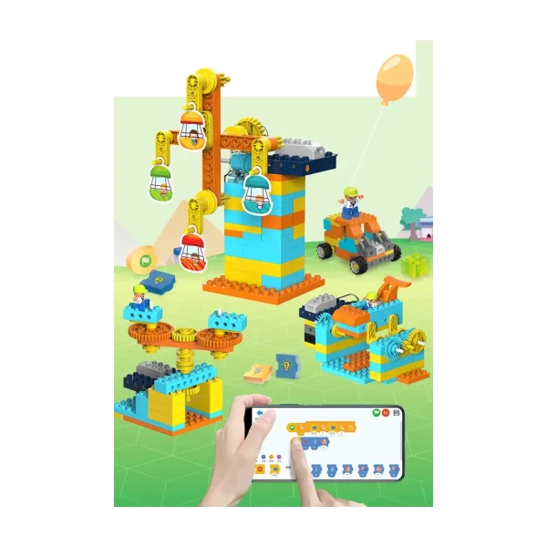 Makerzoid Big Building Blocks - Future Mechanic Scratch Junior